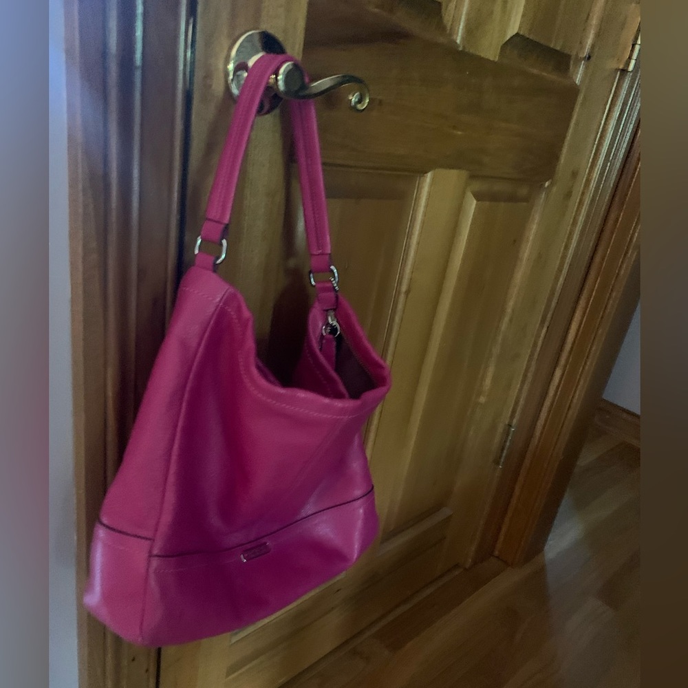 Coach Park Pebble Leather Hobo